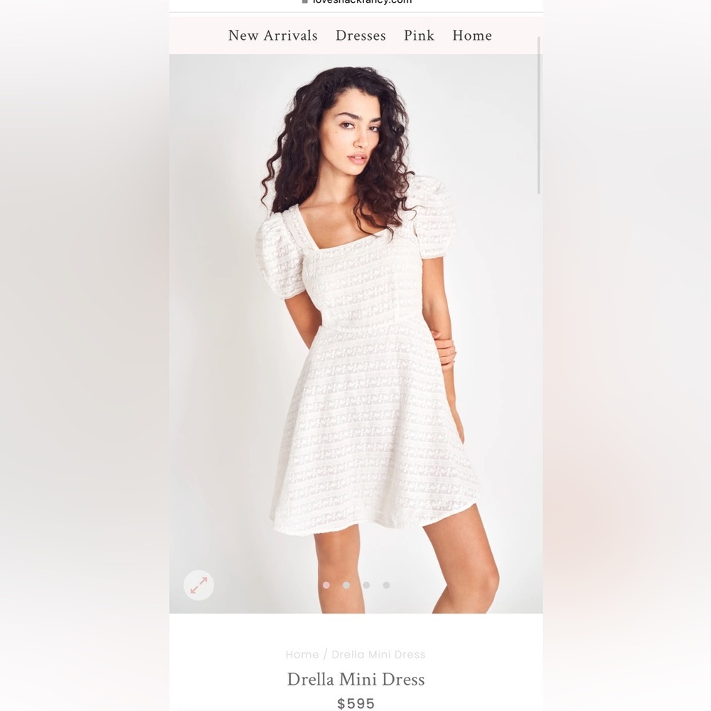 NWT‎ loveshackfancy drella dress. Short version of the Ryan dress - Picture 4 of 9